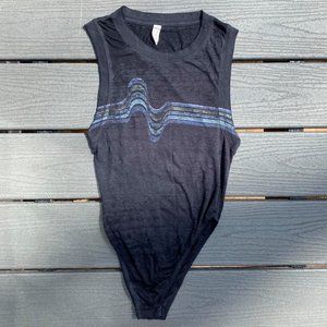 Free People Graphic Bodysuit